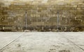 Old wall of a fronton in spain