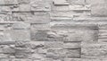 Old wall grey brick stone gray brickwork background texture design Royalty Free Stock Photo