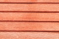 Old wall house structure old dark red brown wooden Lay horizontally as pattern. Abstract texture background photo.
