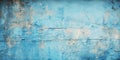 Old wall texture background, damaged cracked blue plaster and paint Royalty Free Stock Photo