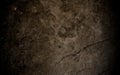 Old wall texture cement black brown background abstract dark color design are light with white gradient. Royalty Free Stock Photo