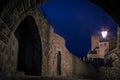 Old walled citadel. Carcassonne. France Royalty Free Stock Photo