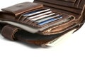 Old wallet Royalty Free Stock Photo