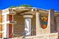 Knossos palace, Heraklion, Crete, Greece Royalty Free Stock Photo