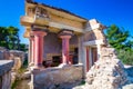 Knossos palace, Heraklion, Crete, Greece Royalty Free Stock Photo