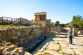 Knossos palace, Heraklion, Crete, Greece Royalty Free Stock Photo