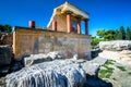 Knossos palace, Heraklion, Crete, Greece Royalty Free Stock Photo