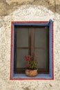 Old walls at town of Sallent de Gallego