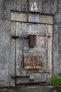 Old War Bunker Door Royalty Free Stock Photo