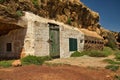 Old war bunker in a natural landscape