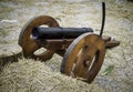 Old war cannon Royalty Free Stock Photo