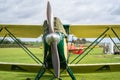 OLD WARDEN, BEDFORDSHIRE, UK ,OCTOBER 6, 2019.The Parnall Elf is a British two seat light touring aircraft of the 1920 Royalty Free Stock Photo