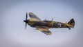 Vintage aircraft, Supermarine Spitfire World War 2 fighter Royalty Free Stock Photo