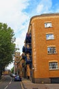 Old warehouse buildings at Wapping High Street London England
