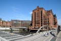 Old warehouses in Hamburg, Germany