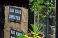 Old Wartime sign in Haworth Yorkshire