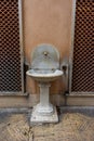 an old wash basin sink Amecameca Royalty Free Stock Photo