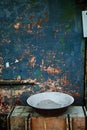 Old washbasin Royalty Free Stock Photo