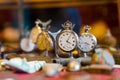 Old watch in Junk shop Royalty Free Stock Photo