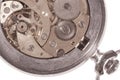 Old watch mechanism Royalty Free Stock Photo