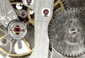 Old watch mechanism Royalty Free Stock Photo