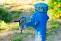 The old water in the abandoned villages of Russia.