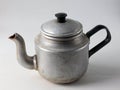 Old iron tea pot Royalty Free Stock Photo