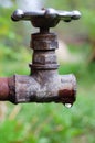 Old water faucet Royalty Free Stock Photo