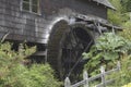 old water mill in the mountains of frutillar chile house of the german museum from the 19th century old but in use