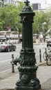 Old Water pump in a sidewalk, Berlin, Germany