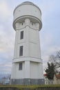 Old water tower. Architecture of old water tower in Breclav, Czechia Royalty Free Stock Photo