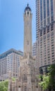 Old Water Tower Chicago Illinois Royalty Free Stock Photo