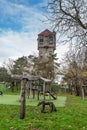 Old Water tower in IJmuiden Royalty Free Stock Photo