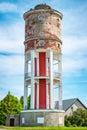 Old water tower. Kohtla-JÃÂ¤rve, Estonia Royalty Free Stock Photo