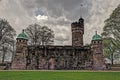 Old water tower, Sweden in HDR Royalty Free Stock Photo