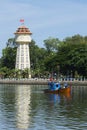 The old water tower on the waterfront Phan Thiet. Vietnam Royalty Free Stock Photo