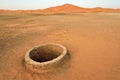 Old Water well in Sahara Desert Royalty Free Stock Photo