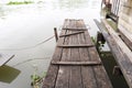 Old waterfront in the countryside, Thailand Royalty Free Stock Photo
