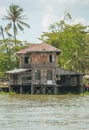 Old waterfront home where no one is living. Royalty Free Stock Photo