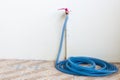 Old watering hose Royalty Free Stock Photo