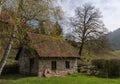 Old watermill in the Black Forest mountains