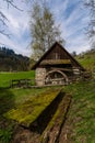 Old watermill in the Black Forest mountains Royalty Free Stock Photo