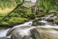 The old watermill in Borrowdale, The Lake District, England Royalty Free Stock Photo