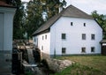 Old watermill with house