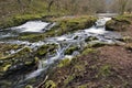 Old Watermill millpond, Dam, Wear and Leat Royalty Free Stock Photo