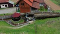 Old watermill in a sunny day - Transylvania county