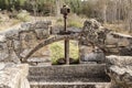 Old waterwheels in Cretes village