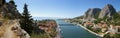 Old way to Omis (panorama) Royalty Free Stock Photo