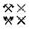 Old weapon icon Royalty Free Stock Photo