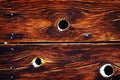 Old Weatherd Wooden Boards with Knotholes Holes Texture